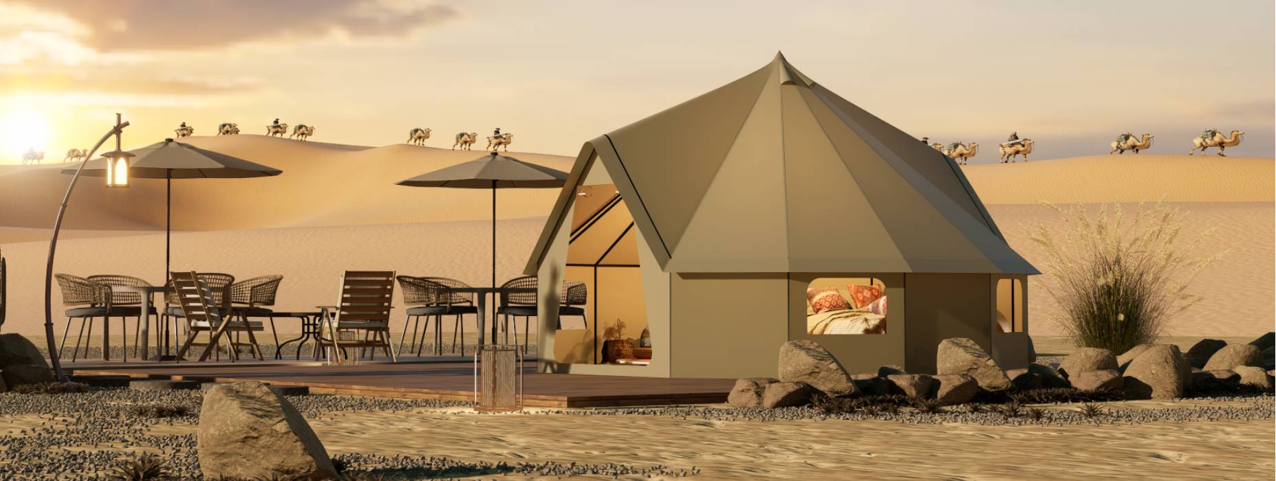 金明区露营酒店帐篷产品